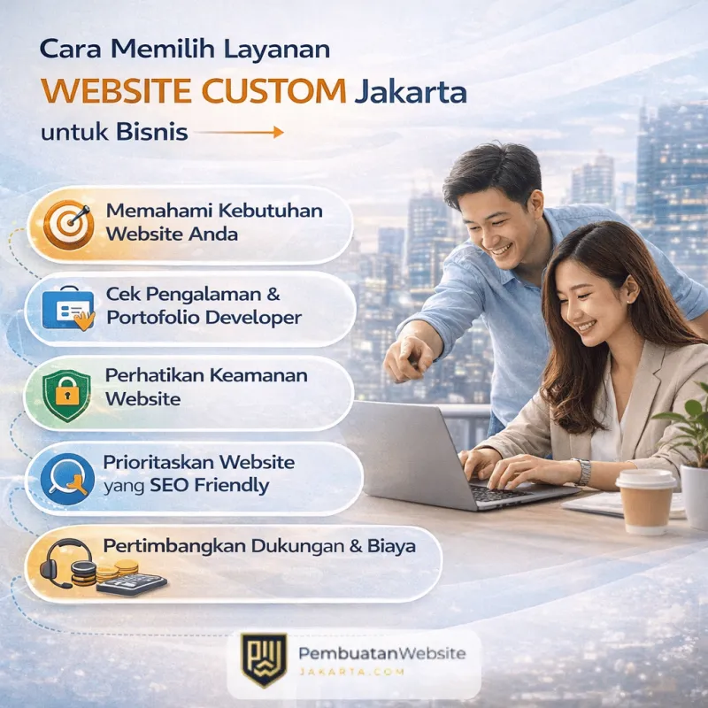Cara Memilih Layanan Website Custom Jakarta yang Tepat